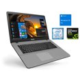 thumbnail image 2 of ASUS VivoBook Pro N705FD Notebook, 17.3" FHD Display, Intel Core i7-8565U Upto 4.60GHz, 8GB RAM, 2TB SSD, NVIDIA GeForce GTX 1050, HDMI, Card Reader, Wi-Fi, Bluetooth, Windows 10 Pro, 2 of 8