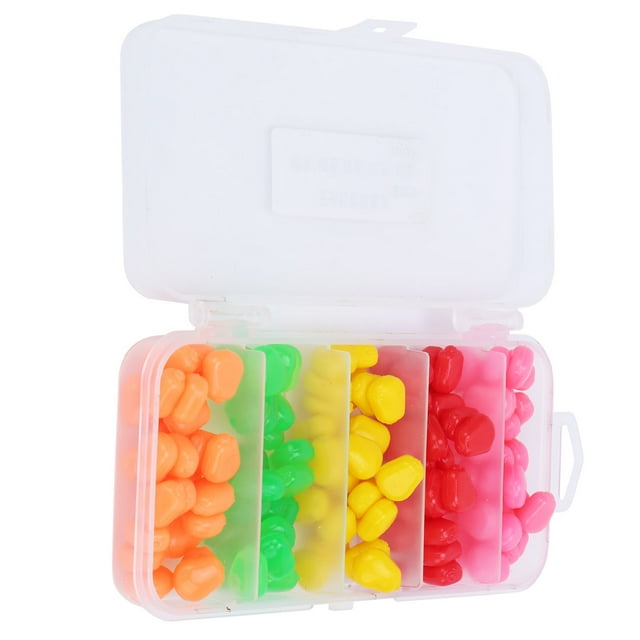 Niblet Bait For Fishing, Fishing Lure TPE Light In Weight For Fishing For 125pcs