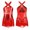 Red, variant on Sequins Tassel Dance Dress for Girls Latin Ballet Jazz Tango Rumba Samba Ballroom Dancewear 4-16 Years Sky Blue 12