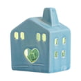 thumbnail image 1 of KLKCMS Maison de Village en Céramique Rustique pour l'Hiver Style Ferme pour Table de Vacances, 1 of 9