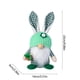 thumbnail image 3 of Decoraciones de Pascua, adornos de Pascua, regalos de Pascua, conejito de Pascua de peluche para cazar huevos de Pascua, conejito de Pascua de peluche para niños y adultos, conejito de 10 pulgadas., 3 of 6