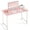 Pink, variant on NiamVelo Computer Desk 40 inches Home Office Desk Modern Simple Style PC Desk with Sturdy Metal Frame for Adults , Pink