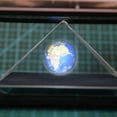 thumbnail image 1 of Holographic Pyramid Projector, 360 Degree Images, 4 Angles Display Stand for Smartphone, Best in Dark Rooms, Bright Screens, Hologram with QR Code Resources, Compatible with, 1 of 7