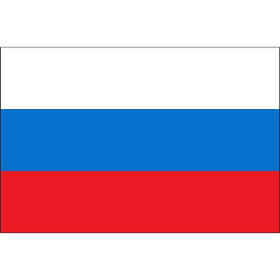 Y H M National Flag Russian Federation Flag 4 x 6 feet Bunting For Marine Industrial Use