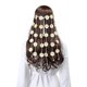 thumbnail image 1 of Diadema hippie ZHAOCHENG con flores corona floral girasoles cuentas ajustable, 1 of 3