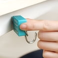 thumbnail image 3 of ZHZFKQ Hook Coat Hanger Shelf Creative Tools Magnetic Hooks School Locker Hook Refrigerator Hanger Blue Magnetic Hooks for Refrigerator, 3 of 7
