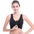 thumbnail image 4 of Sujetador deportivo X-Shape con cremallera en la parte delantera para mujer, 4 of 5