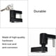 thumbnail image 4 of Conector De Bloqueo De Remolque Pequeño Conector De Bloqueo De Aleación De Zinc Accesorios De Remolque De Bloqueo De Remolque Para Instalaciones Móviles De Yates De Vehículos De Remolque Pequeño Serendint VI007295-00, 4 of 6