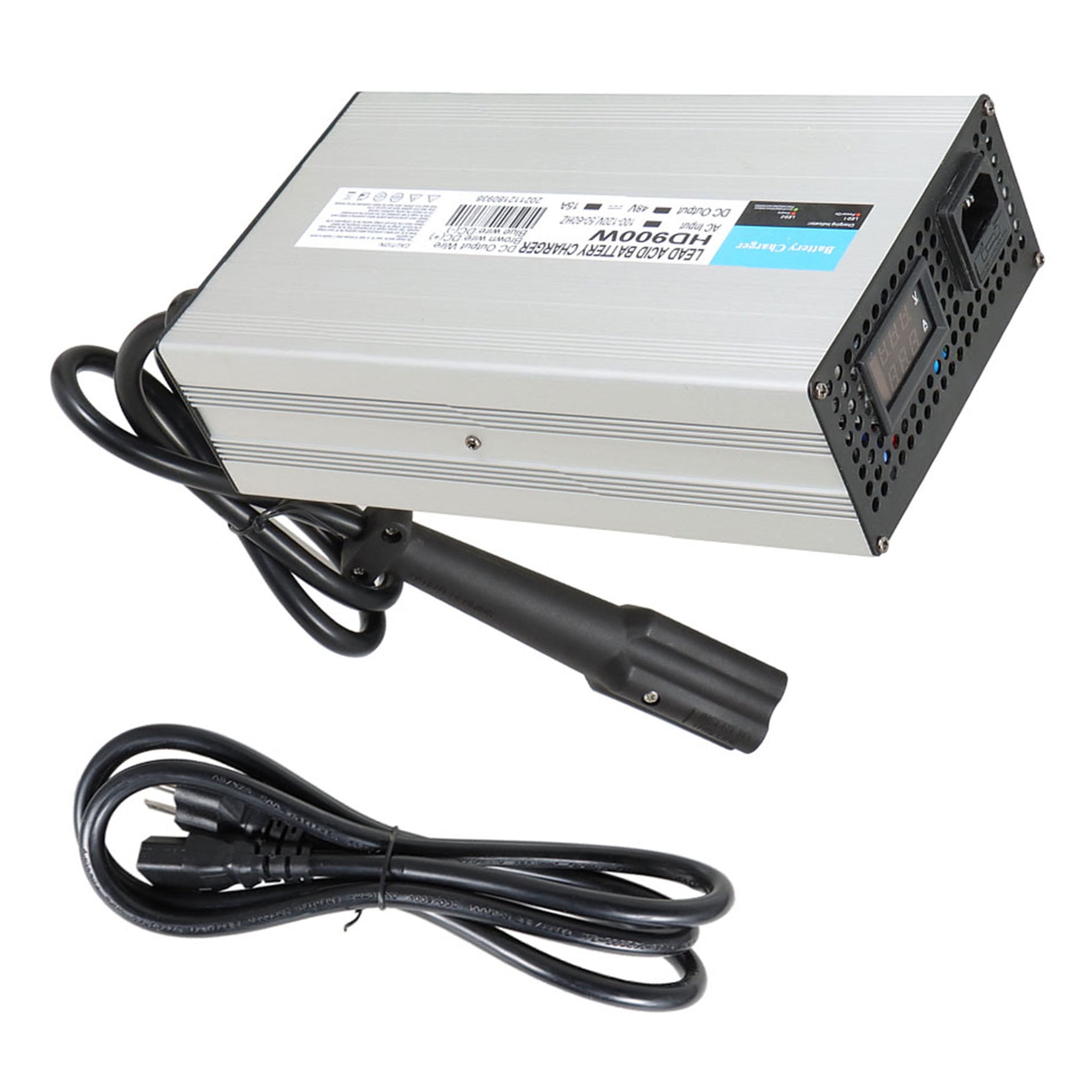 EPOTOOR 48Volt 15A 3Pin Plug Battery Charger For Yamaha Drive g29 Golf