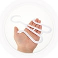 thumbnail image 5 of OATIPHO 20Pcs White Plastic Shoe Hanging Storage Rack with Large Hooks for Slippers Sneakers Heels Wardrobe Organizer, 5 of 8