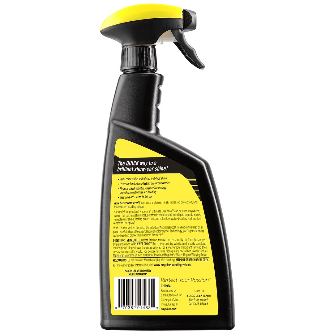 Meguiar's Ultimate Quik Wax Spray, 24 oz photo 2