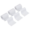 thumbnail image 1 of Cinta de Kinesiología Uxcell, Cintas Adhesivas de Soporte Muscular de Algodón Impermeables y Elásticas para Rodilla, Tobillo y Muñeca, Blanca 5.5 Yardas x 4 Pulgadas, 1 of 7