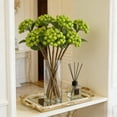 thumbnail image 5 of Qiweii Artificial Persimmon Branch Fake Fruit Tree Realistic Floral Ornament for Home, 5 of 6