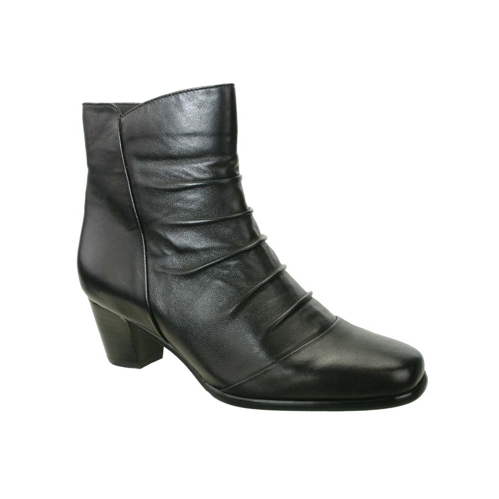 David Tate - David Tate Women's Nora Fashion Boots Black Leather 10.5 W ...