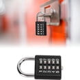 Lock In Button TALENO 10 Digits Push Button Padlock,Zinc Alloy Steel Keyless ...