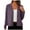 01 Purple, variant on Fewfanhot Winter Clothing for Women Long Sleeve Open Front Cardigan Button Down Ribbed Lightweight Knit Outerwear with Pocket