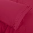 thumbnail image 4 of 1800 Count Deep Pocket 6 Piece Bed Sheet Set Microfiber Comfort Hotel Bed Sheets, 4 of 17