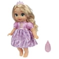 thumbnail image 4 of Princesse Disney Raiponce Poupée Bébé avec Biberon et Tiare, 4 of 9