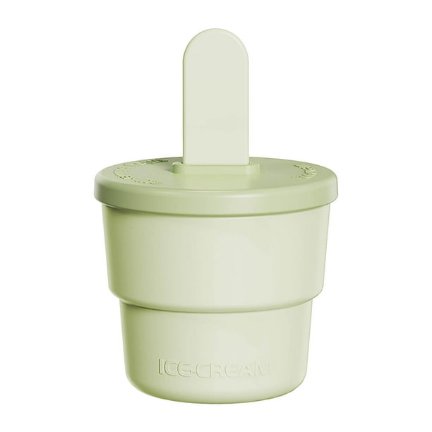 Bandeja para cubitos de hielo, molde para cubitos de hielo, molde para cubitos de hielo, molde para helado, molde para helado de fácil liberación, con tapa, para refrigerador pequeño.