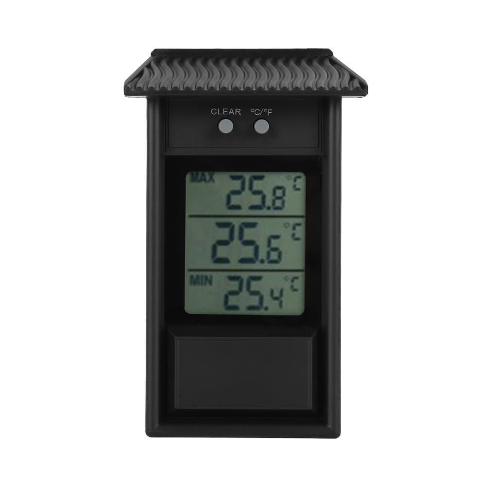 Dial MIN Max Thermometer indoor/outdoor Greenhouse Conservatory 