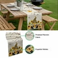 thumbnail image 5 of Gnomes Sunflower Table Runner - 120 Inch Long, Kitchen Dining Table Runner Dresser Scarves, Bees Branches Floral Elegant Pastoral Farmhouse Decor for Coffee Tables Wedding Party Banquet, 5 of 8