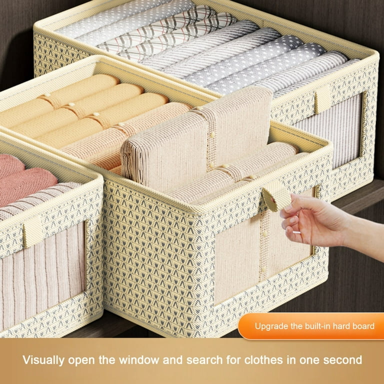 Foldable Lidded Storage Bin Container PP Stackable Storage Organizer For  Home