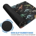thumbnail image 6 of Long Mouse Pads for Desk,Black Cartoon Dinosaurs Infos Pattern Desk Mats on Top Of Desks, Desk Mouse Pad Extra Large with 3mm Non-Slip Base and Stitched Edge for Gaming,Office,Work,Home 31.5"x11.8", 6 of 6