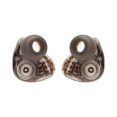 thumbnail image 1 of HiFi Earbuds, 10mm MMCX Earbuds Sensitive Noise Isolation  For SE315 For ES20 For TK200 Silver,Black, 1 of 8