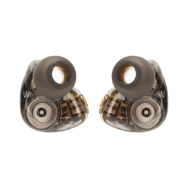 HiFi Earbuds, 10mm MMCX Earbuds Sensitive Noise Isolation For SE315 For ES20 For TK200 Silver,Black