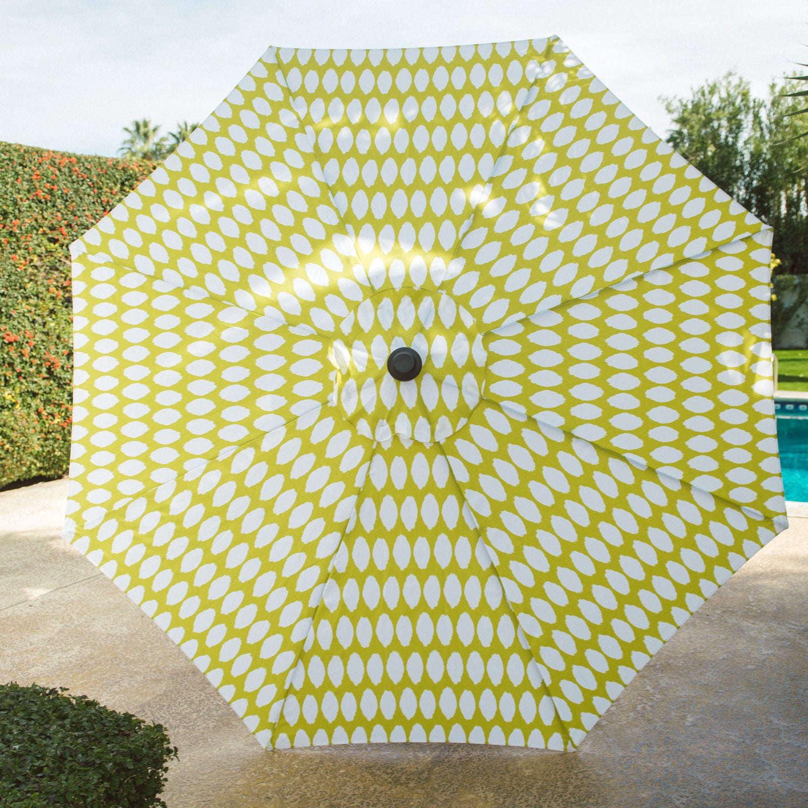 Coral Coast Lakeside 9 Ft Market Umbrella Walmart Com Walmart Com