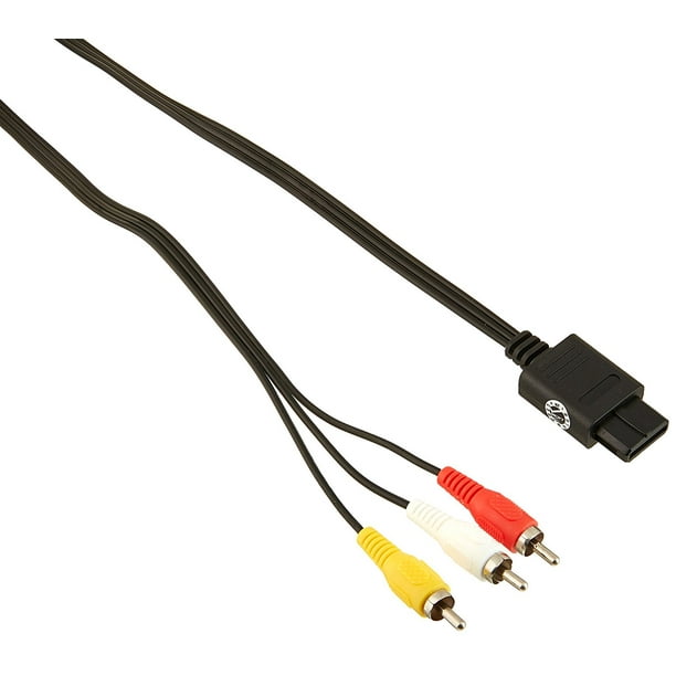 Snes N64 Gamecube A V Cable Tv Adapter For Super Nintendo Nintendo 64 And Gc Bulk Packaging Walmart Com Walmart Com