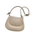 thumbnail image 3 of Bolso de hombro para mujer, bolso de mano de PU, bandolera ligera e informal con cremallera Caqui, 3 of 8