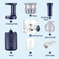 thumbnail image 3 of NETSENG White Slow Masticating Juicer Cold Press Juicer Compact Juicing Machine Easy-to-clean Juice Extractor, 3 of 4