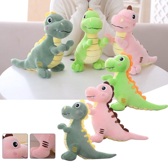 kcavykas Baby Toys 2024 Cute Soft Dinosaur Doll Couple Dinosaur Doll Pillow Toy