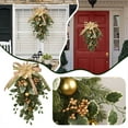 Lights for Wreath Battery Small Christmas Wreath with Lights Lighted for Front Door Battery