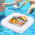 thumbnail image 3 of Miangastore Inflatable Serving Bar Salad Bar Buffet Food Drinks Inflatable Ice Tray Pool Ice Tray, 3 of 8