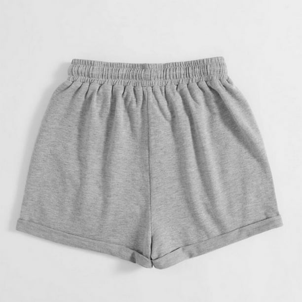 FAKKDUK Sweat Shorts Womens Casual Athletic High Waisted FAKKDUK Sweat Shorts Womens Casual Athletic High Waisted