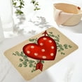 thumbnail image 6 of Valentine's Day Doormat Non-Slip Welcome Mat 15.74x23.62 Inch, Heart Pattern Outdoor/Indoor Entry Rug for Front Door, Porch, Kitchen | Holiday Themed Floor Mat with Recycled Rubber Backing, 6 of 7