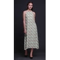 thumbnail image 2 of Bimba Robe de Plage d'Été pour Femme, Dos Nu, Col Licou, Soirée, Fête - Xxx-Grand, 2 of 6