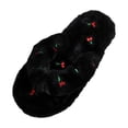 thumbnail image 2 of Womens Versatile Indoor Winter Trendy Fashionable Warm Flat Cotton Slippers, 2 of 9