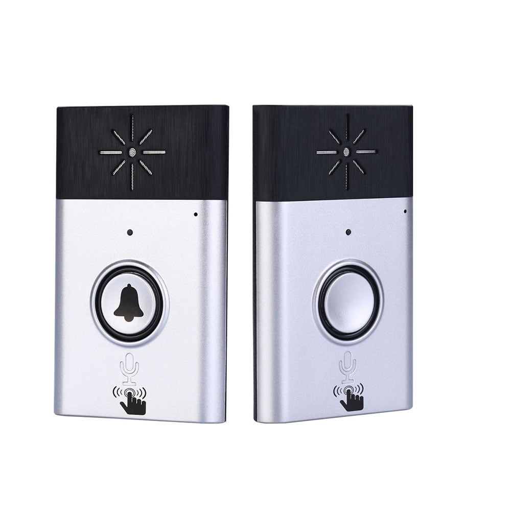 Wireless Voice Intercom Doorbell Smart Home 2-Way Intercom Door Bells Chimes 