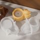 thumbnail image 4 of Rabbit Candle Cup Silicone Mold Easy Releaseing Moulds Tealight Holder Moulds, 4 of 5