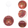 thumbnail image 3 of 1Pc Christmas Led Hanging Light Round Christmas Window Hanging Light Decor, 3 of 9
