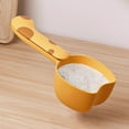 thumbnail image 2 of Cat-Shaped Rice Measuring Spoon with Bag Clip - Cute Pet Food Scoop for Dry Food, Rice & Cooking Ingredients, 2 of 5