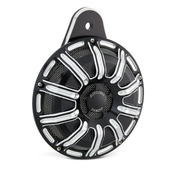 Arlen Ness 10-Gauge Black Horn Kit (70-250)