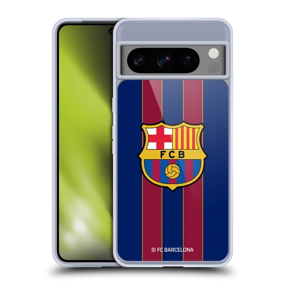 Head Case Designs FC Barcelona 2020/21 Crest Kit Home Soft Gel Case for Google Pixel 8 Pro
