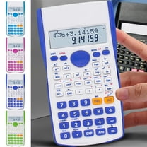 WKSCLPAI Scientific Calculators, Calculadora Function Formula Calculator, Portable Multi-function Calculator for High School, Secondary School, University Student, Blue