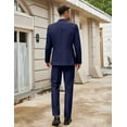 thumbnail image 6 of COOFANDY Men Suits Classic Fit 2 Piece Suit Set One Button Casual Blazer Wedding Bussiness Suit Separates, 6 of 7
