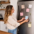 thumbnail image 6 of 10 Pack Mini Vase Magnets for Fridge, Eco-Friendly Vase Magnets with Artificial Flowers for Refrigerator, Office, Locker Decoration, 6 of 7
