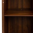 thumbnail image 2 of Noble House Modular Wine Bar Cabinet with Hutch, Storage Shelves, Modern Buffet Bar for Dining Room, Kitchen, Walnut, 2 of 10
